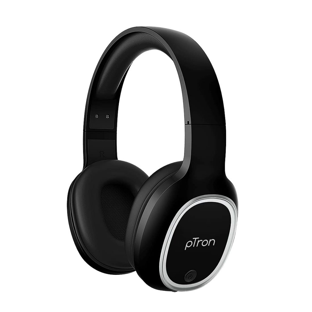PTron Studio Over-Ear Bluetooth Headphones