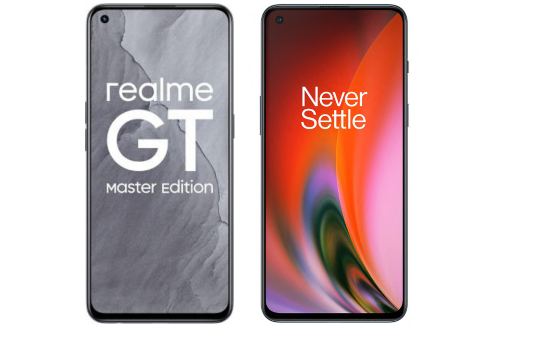 Realme GT Master Edition Vs OnePlus Nord 2