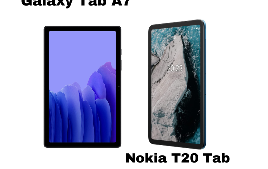 Nokia T20 Tab Vs Galaxy Tab A7