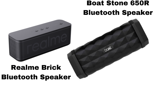 Realme Brick Bluetooth Speaker Vs Stone 650R Bluetooth Speaker