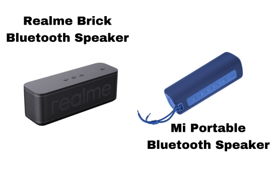 Realme Brick Bluetooth Speaker Vs Mi Portable Bluetooth Speaker