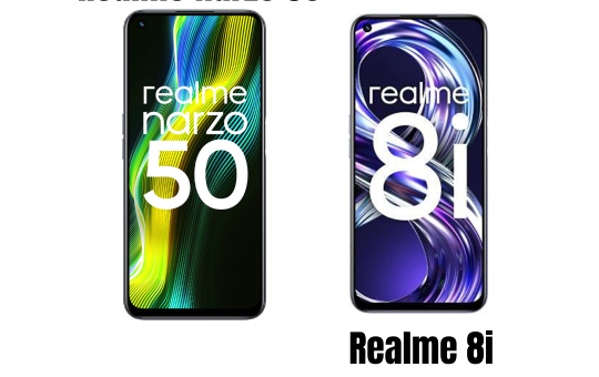 Realme Narzo 50 Vs Realme 8i