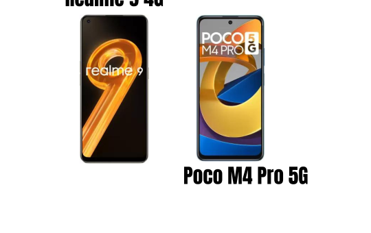 Relame 9 4G Vs Poco M4 Pro 5G