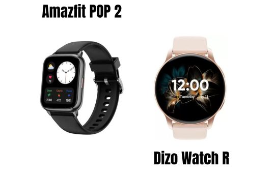 Amazfit POP 2 Vs Dizo Watch R
